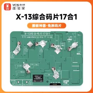 YCS 17in1 Lntegrated Chip Programmer Baseband Logic Intel Qualcomm EEPROM iPhone X-13 Pro Max Logic Repair Tools - Image 1