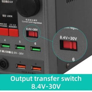 SUGON 3005PM ADJUSTABLE DIGITAL DC POWER SUPPLY WITH SHORT KILLER WITH MEMORY OPTION ( 30V~5AMP ) - Image 3